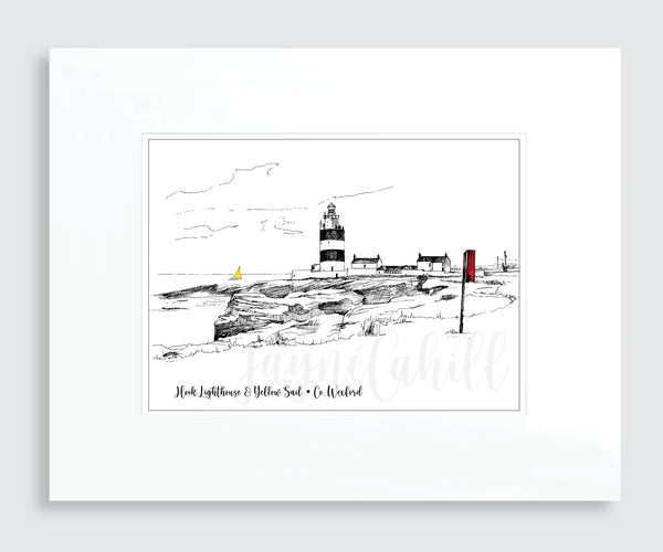 Hook Lighthouse & Yellow Boat, Co. Wexford