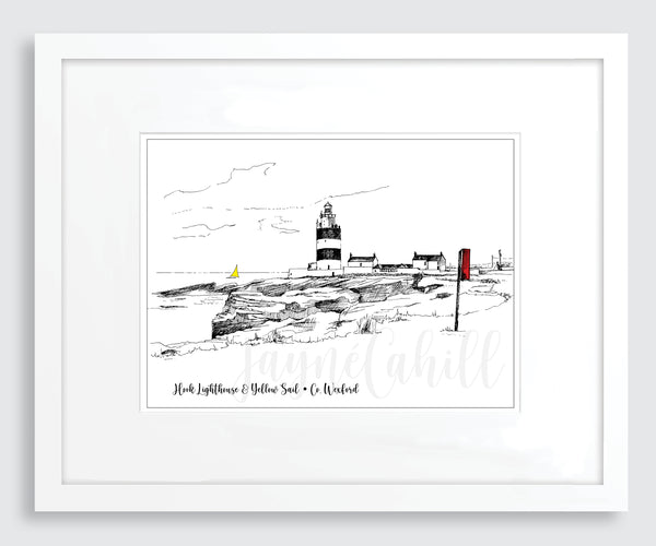 Hook Lighthouse & Yellow Boat, Co. Wexford