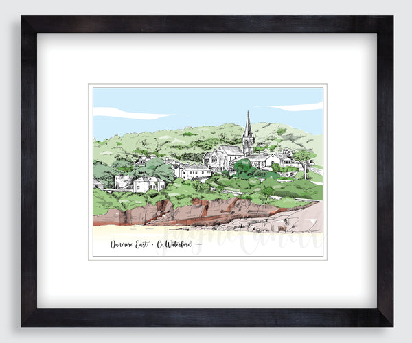 St Andrew's Church from Lawlor's Strand, Dunmore East