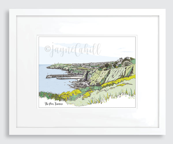 The Pier from the Doneraile, Tramore