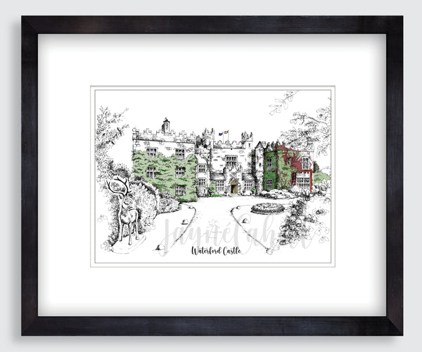 Waterford Castle Limited Edition Print