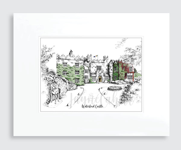 Waterford Castle Limited Edition Print