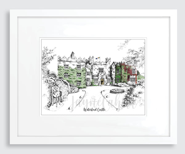 Waterford Castle Limited Edition Print