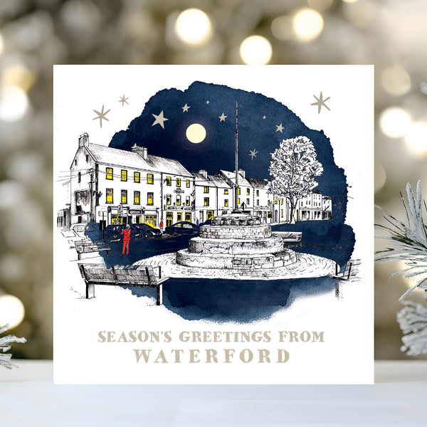Bull Post, Waterford, Christmas Card