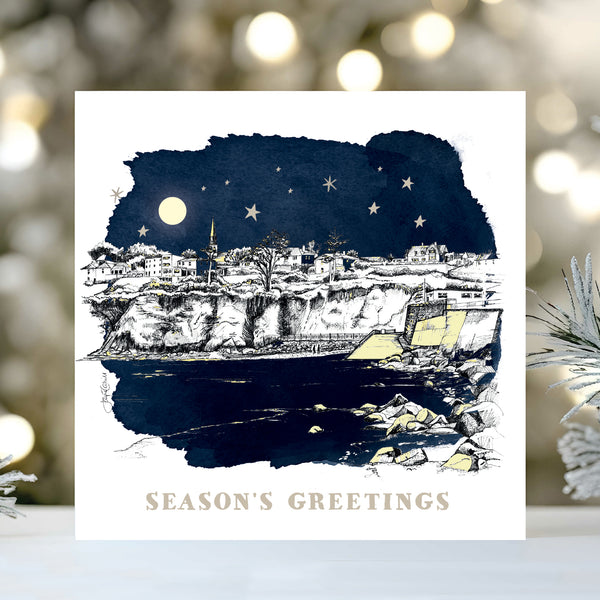 The Ladies Slip, Tramore, Christmas Card