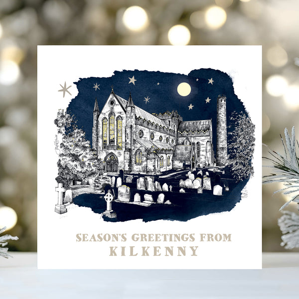 St Canice's Cathedral, Kilkenny, Christmas Card