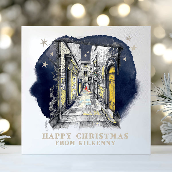 The Butter Slip, Kilkenny, Christmas Card