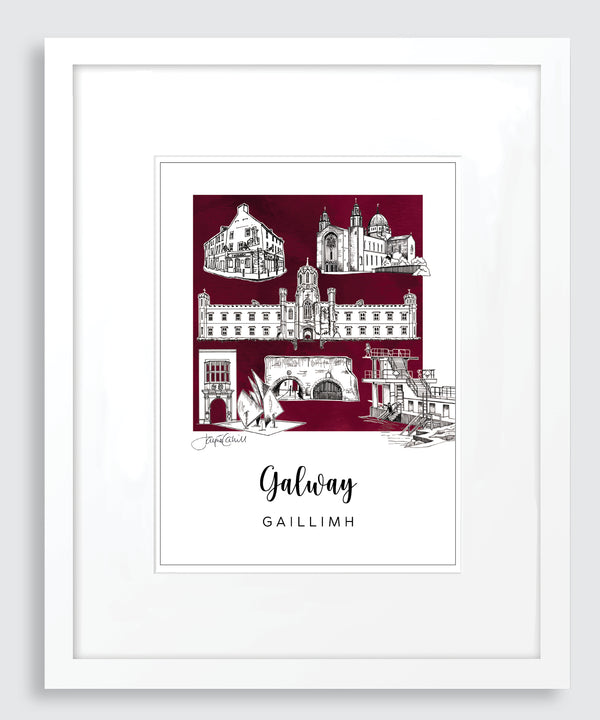 Galway County Print