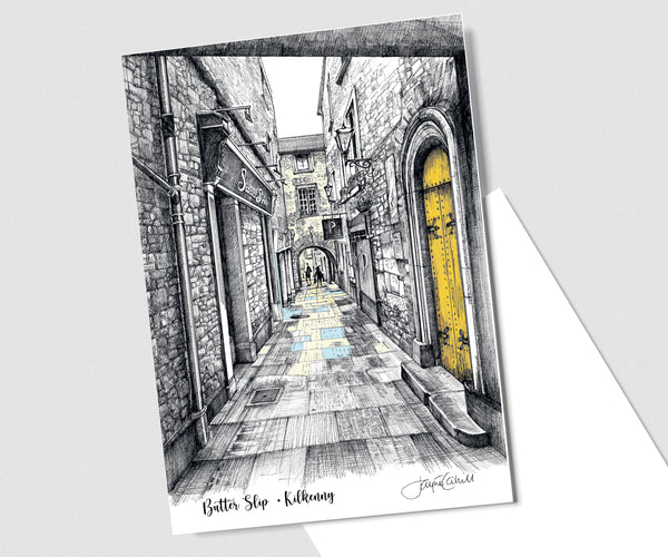 Butter Slip, Kilkenny - Art Card