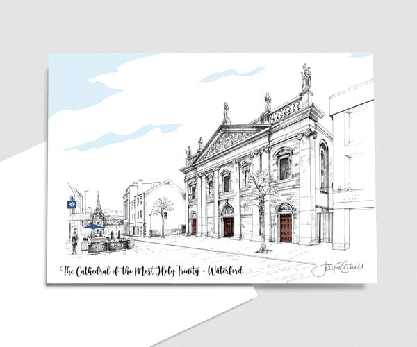 The Cathedral of the Most Holy Trinity, Waterford - Art Card