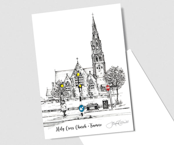 Holy Cross Church, Tramore, Co. Waterford - Art Card