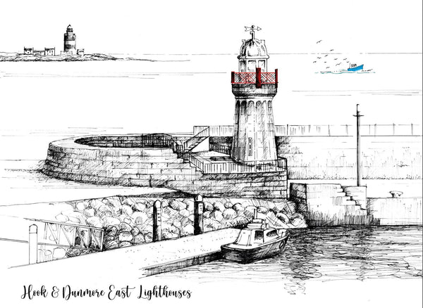 Dunmore East and Hook Lighthouses