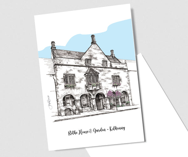Rothe House & Garden, Kilkenny - Art Card