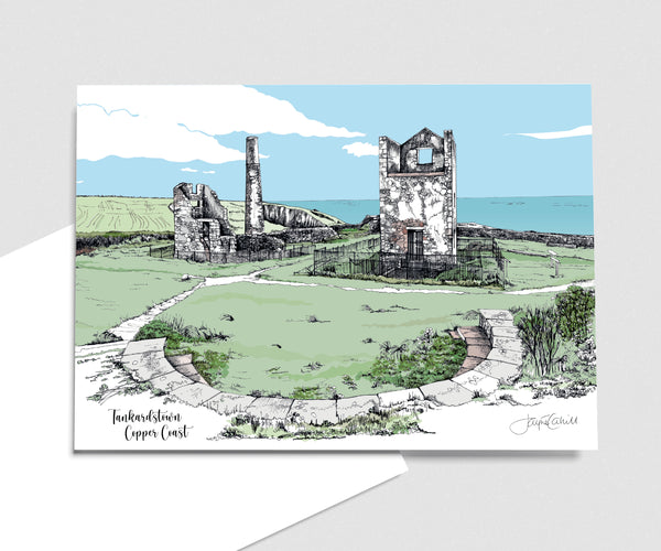Tankardstown, Copper Coast, Co. Waterford - Art Card