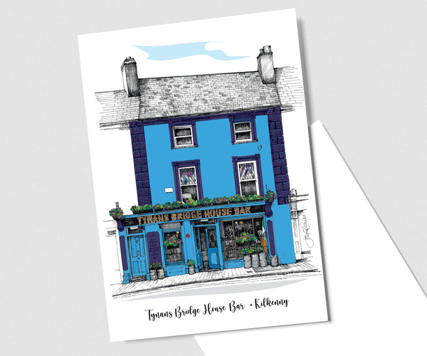 Tynan's Bridge House Bar, Kilkenny - Art Card