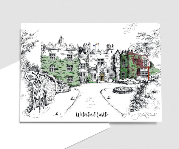 Waterford Castle - Art card