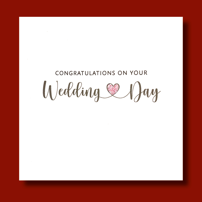 Congratulations on Your Wedding Day – Jayné Cahill Design